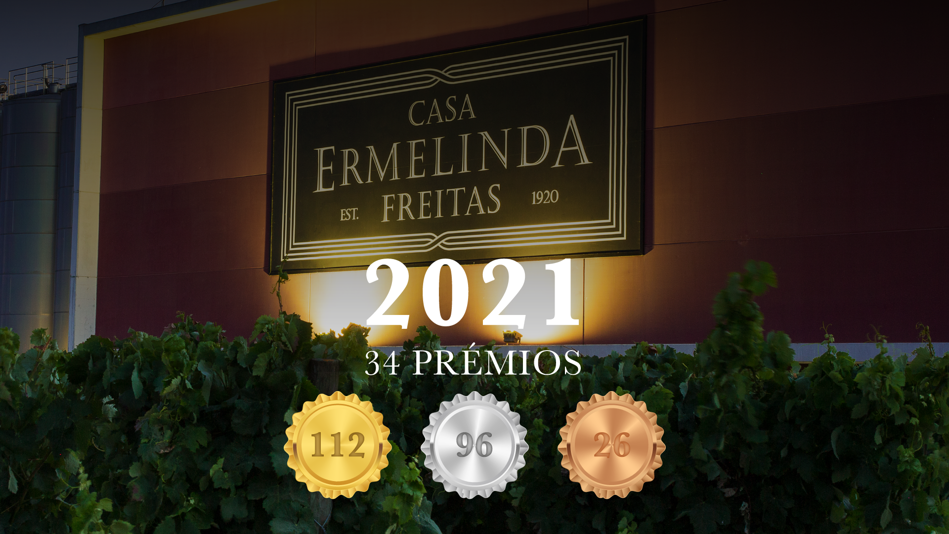 2021 Um ano cheio de vinho e prémios